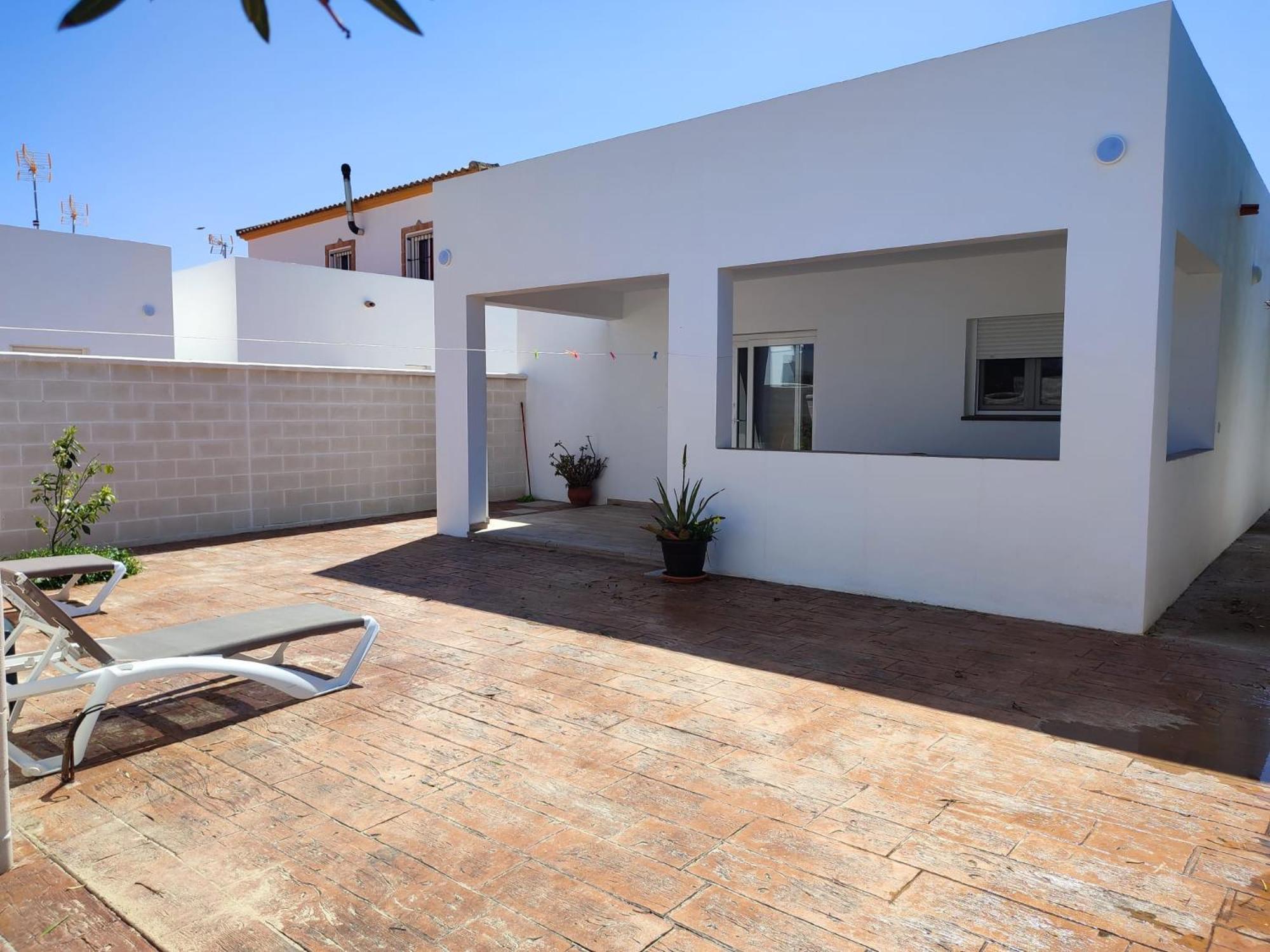 Villa Casa El Palmar 150 M De La Playa Exterior foto